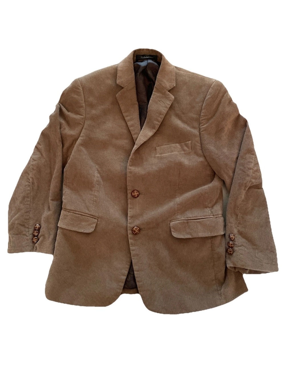 Lauren Ralph Lauren Brown Kids Boys 10R Corduroy Preppy Blazer Jacket Sport Coat